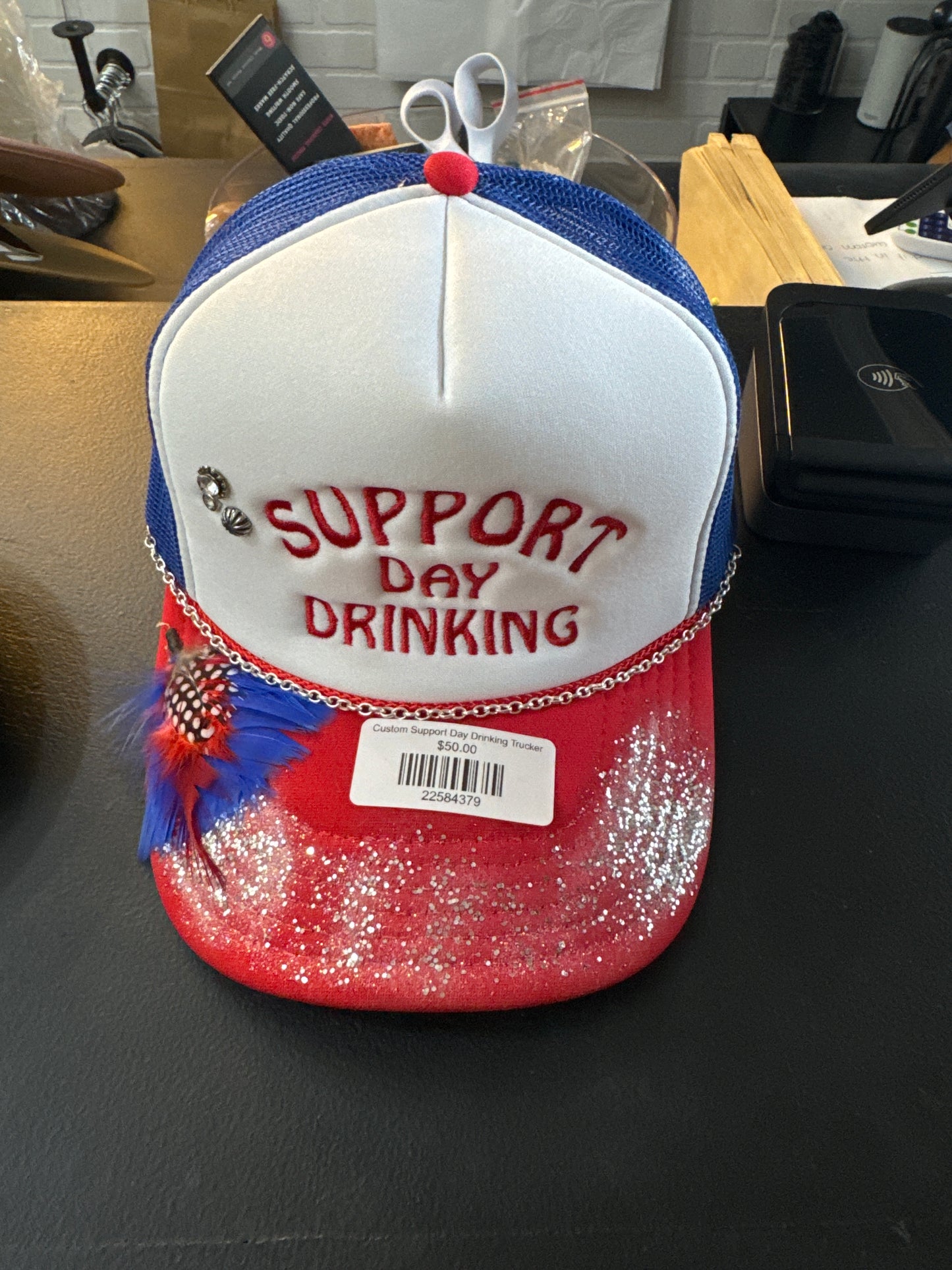 Custom Support Day Drinking Trucker