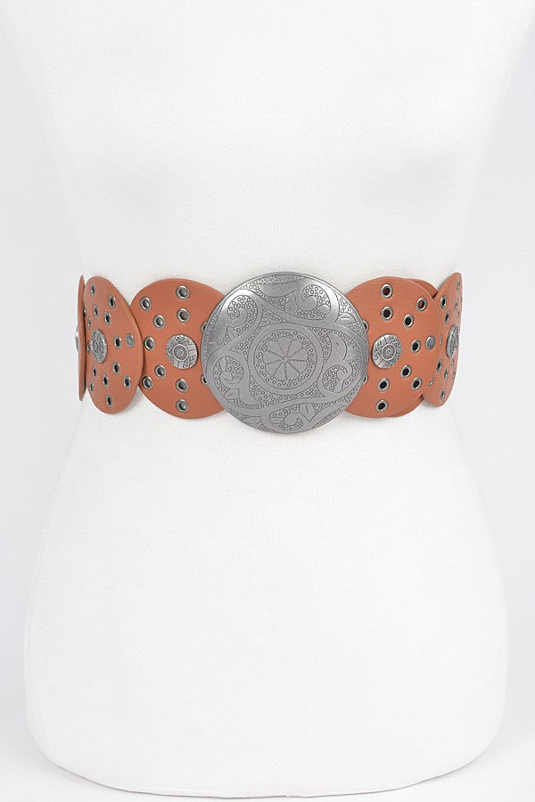 Eyelet Western Belt