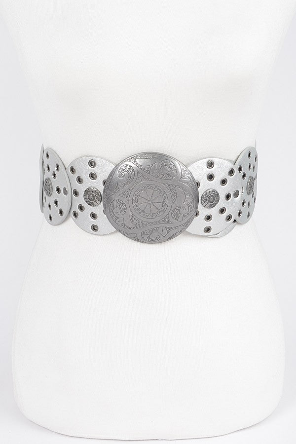 Eyelet Western Belt