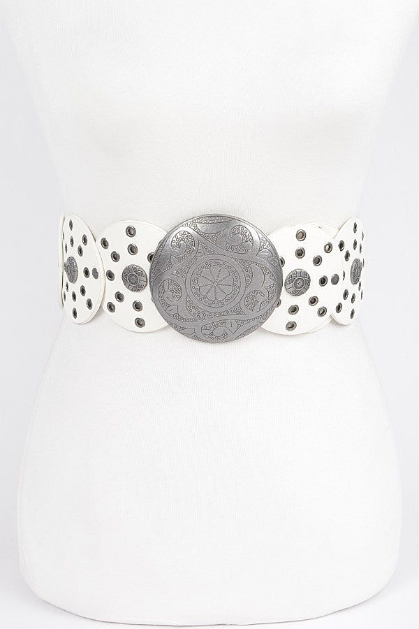 Eyelet Western Belt