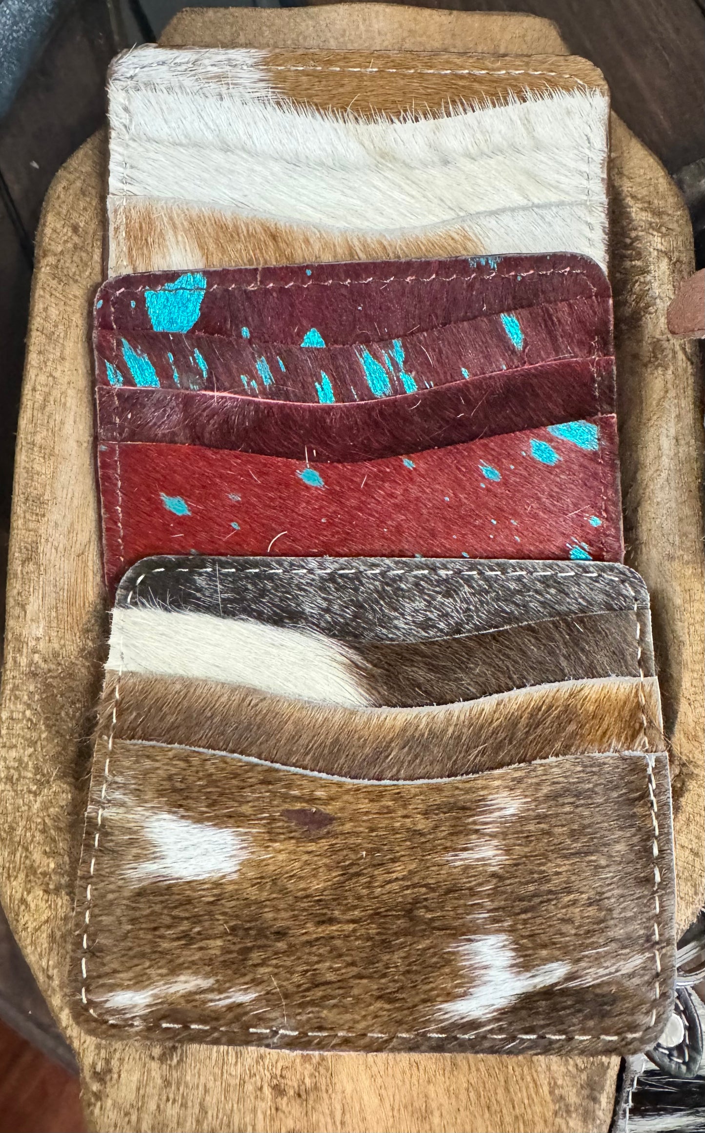 Cowhide Credit Card Wallet