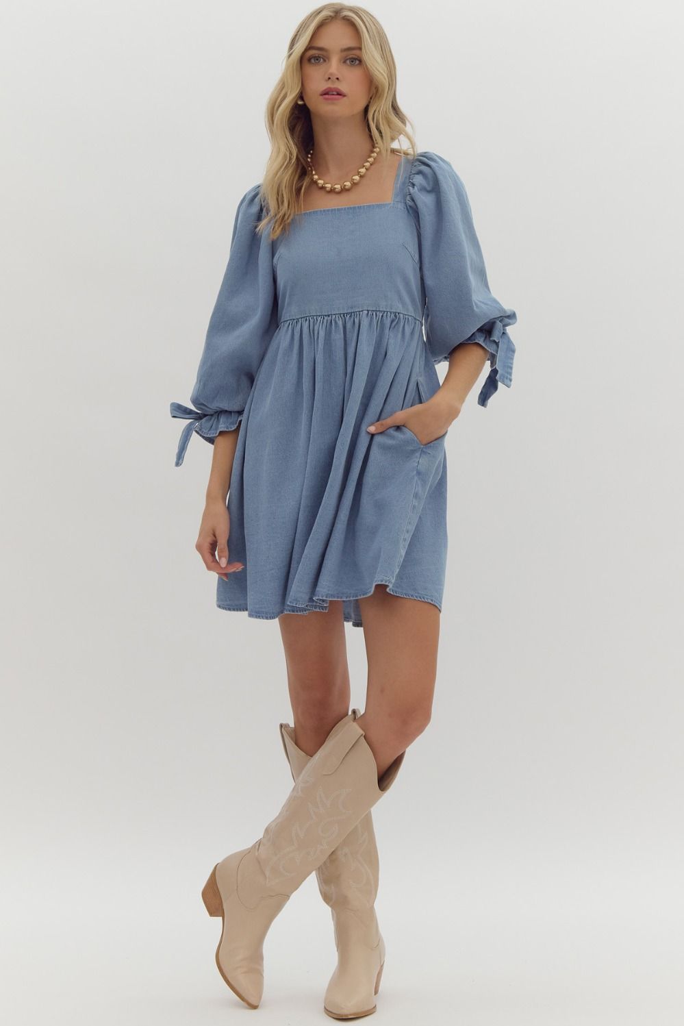 Darling Denim Dress