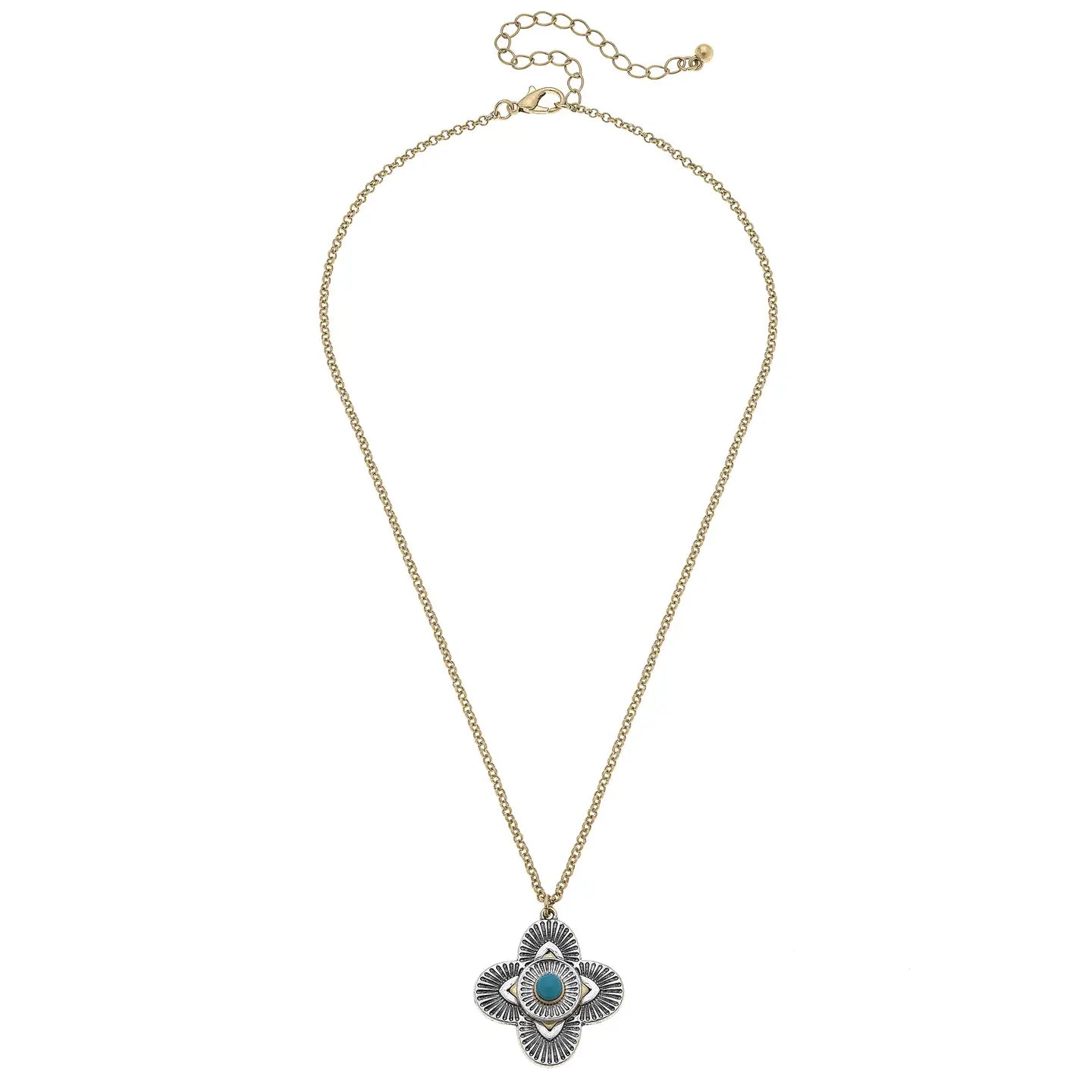 Rainwater Concho Necklace