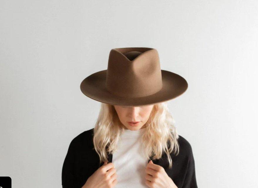 Zephyr Rancher Hat - Brown (Price does not include custom hat band)