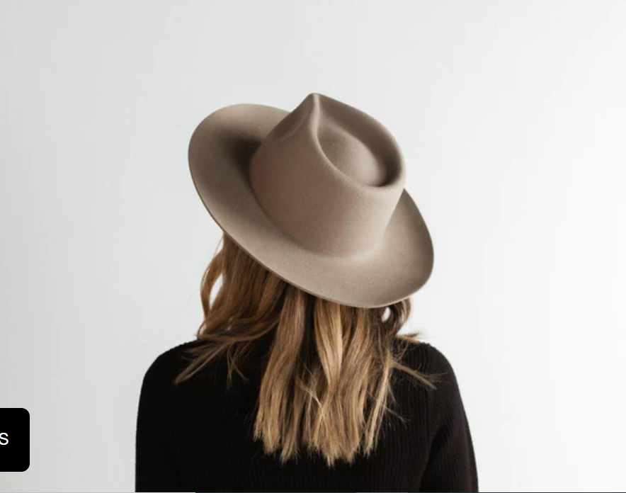 Zephyr Rancher Hat - Sage (Price does not include custom hat band)